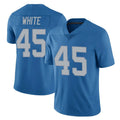 D.Lions #45 Devin White Player Blue Limited Throwback Vapor Untouchable Qdoa Stitched Jerseys