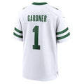 Qdoa NY.Jets #1 Ahmad Sauce Gardner Legacy White Game Jersey
