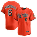 B.Orioles #6 Ryan Mountcastle Player Orange Limited Home Game Qdoa Stitched Jerseys