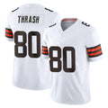 C.Browns #80 Jamari Thrash Player White Vapor F.U.S.E. Limited Home Game Qdoa Stitched Jerseys