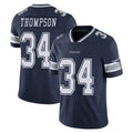 D.Cowboys #34 Jalen Thompson Player Navy Vapor Untouchable Limited Home Game Qdoa Stitched Jerseys