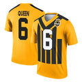 P.Steelers #6 Patrick Queen Player Gold Legend Limited 1933 Throwback Performance Home Game Qdoa Stitched Jerseys