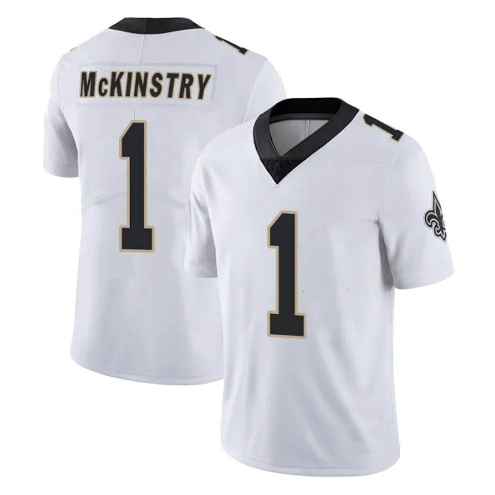 NO.Saints #1 Kool-Aid McKinstry Player White Limited Vapor Untouchable Home Game Qdoa Stitched Jerseys