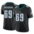 P.Eagles #69 Landon Dickerson Player Black Limited Vapor F.U.S.E. Home Game Qdoa Stitched Jerseys