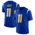 LA.Chargers #11 Cameron Dicker Player Royal Limited Vapor Home Game Qdoa Stitched Jerseys