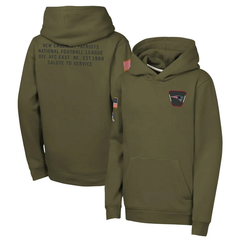 NE.Patriots ## Patriots Blank Player Olive Salute to Service Pullover Hoodies Limited Qdoa Stitched Jerseys
