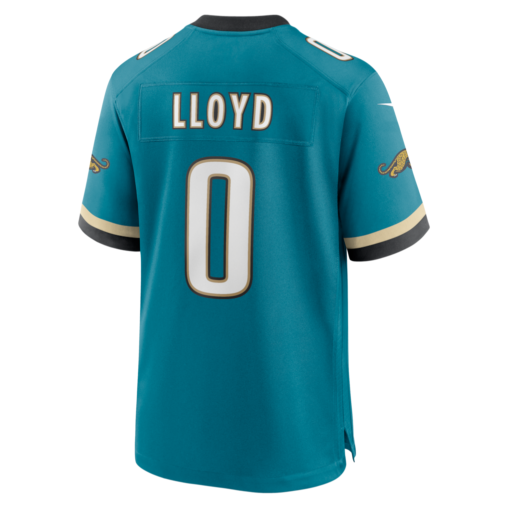 Qdoa J.Jaguars #0 Devin Lloyd Teal Alternate 2 Prowler Throwback Game Jersey