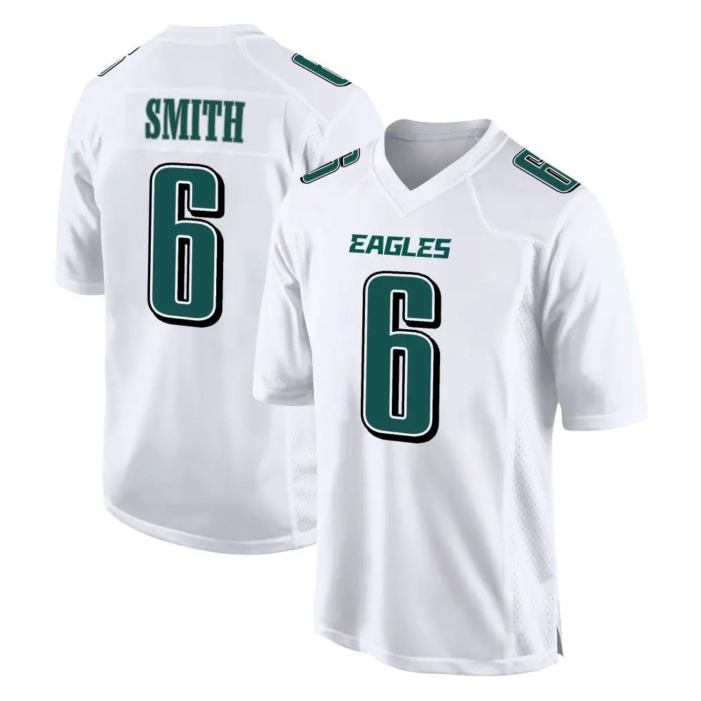 P.Eagles #6 DeVonta Smith Player White Tundra Fashion Home Game Qdoa Stitched Jerseys