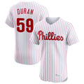 P.Phillies #59 Jhoan Duran Player White Home Limited Elite Qdoa Stitched Jerseys