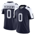D.Cowboys #0 DeMarvion Overshown Player Navy-White Limited Alternate Vapor F.U.S.E. Home Game Qdoa Stitched Jerseys