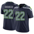 S.Seahawks #22 Rashid Shaheed Player Navy Limited Vapor F.U.S.E. Home Game Qdoa Stitched Jerseys