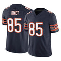 C.Bears #85 Cole Kmet Player Navy Vapor F.U.S.E. Limited Home Game Qdoa Stitched Jerseys