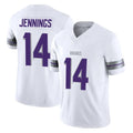 M.Vikings #14 Jauan Jennings Player White Limited Alternate Vapor F.U.S.E. Home Game Qdoa Stitched Jerseys