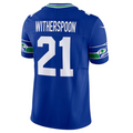 Qdoa S.Seahawks #21 Devon Witherspoon Player Royal Alternate Vapor F.U.S.E. Limited Stitched Jerseys