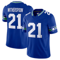 Qdoa S.Seahawks #21 Devon Witherspoon Player Royal Alternate Vapor F.U.S.E. Stitched Jerseys