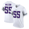 M.Vikings #55 Eric Wilson Player White Alternate Legend Home Game Qdoa Stitched Jerseys