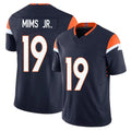 D.Broncos #19 Marvin Mims Jr. Player Navy Limited Vapor F.U.S.E. Home Game Qdoa Stitched Jerseys