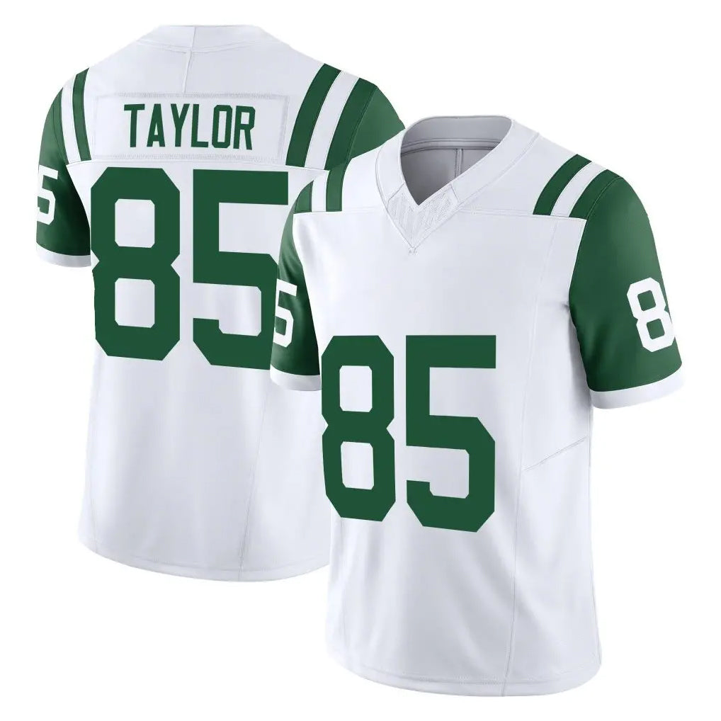 NY.Jets #85 Mason Taylor Player White Limited Classic Vapor F.U.S.E. Home Game Qdoa Stitched Jerseys