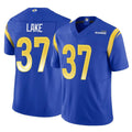 LA.Rams #37 Quentin Lake Player Royal Limited Vapor F.U.S.E. Home Game Qdoa Stitched Jerseys