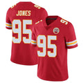 KC.Chiefs #95 Chris Jones Player Red Limited Vapor Untouchable Home Game Qdoa Stitched Jerseys