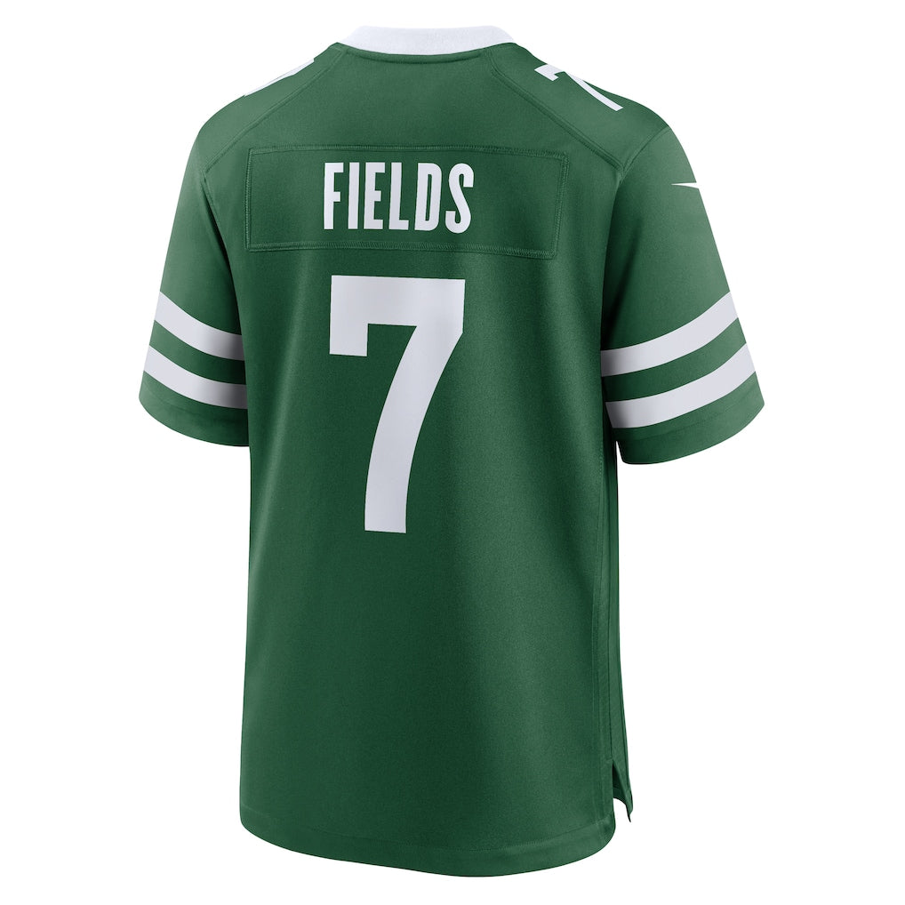 Qdoa NY.Jets #7 Justin Fields Legacy Green Game Player Jersey
