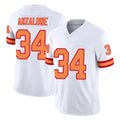 TB.Buccaneers #34 Alex Anzalone Player White Limited '76 Vapor F.U.S.E. Home Game Qdoa Stitched Jerseys