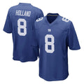 NY.Giants #8 Jevon Holland Player Royal Home Game Qdoa Stitched Jerseys