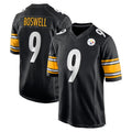 P.Steelers #9 Chris Boswell Player Black Home Game Qdoa Stitched Jerseys