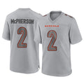 C.Bengals #2 Evan McPherson Player Gray Atmosphere Fashion Game Qdoa Stitched Jerseys
