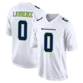 S.Seahawks #0 DeMarcus Lawrence Player White Tundra Fashion Home Game Qdoa Stitched Jerseys