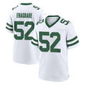 NY.Jets #52 Kingsley Enagbare Player White Legacy Home Game Qdoa Stitched Jerseys