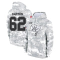 TB.Buccaneers #62 Graham Barton Player Arctic Camo Limited Salute to Service Pullover Hoodies Game Qdoa Stitched Jerseys
