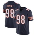 C.Bears #98 Montez Sweat Player Navy Vapor Untouchable Limited Home Game Qdoa Stitched Jerseys