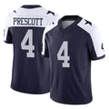 D.Cowboys #4 Dak Prescott Player Navy-White Limited Alternate Vapor F.U.S.E. Home Game Qdoa Stitched Jerseys