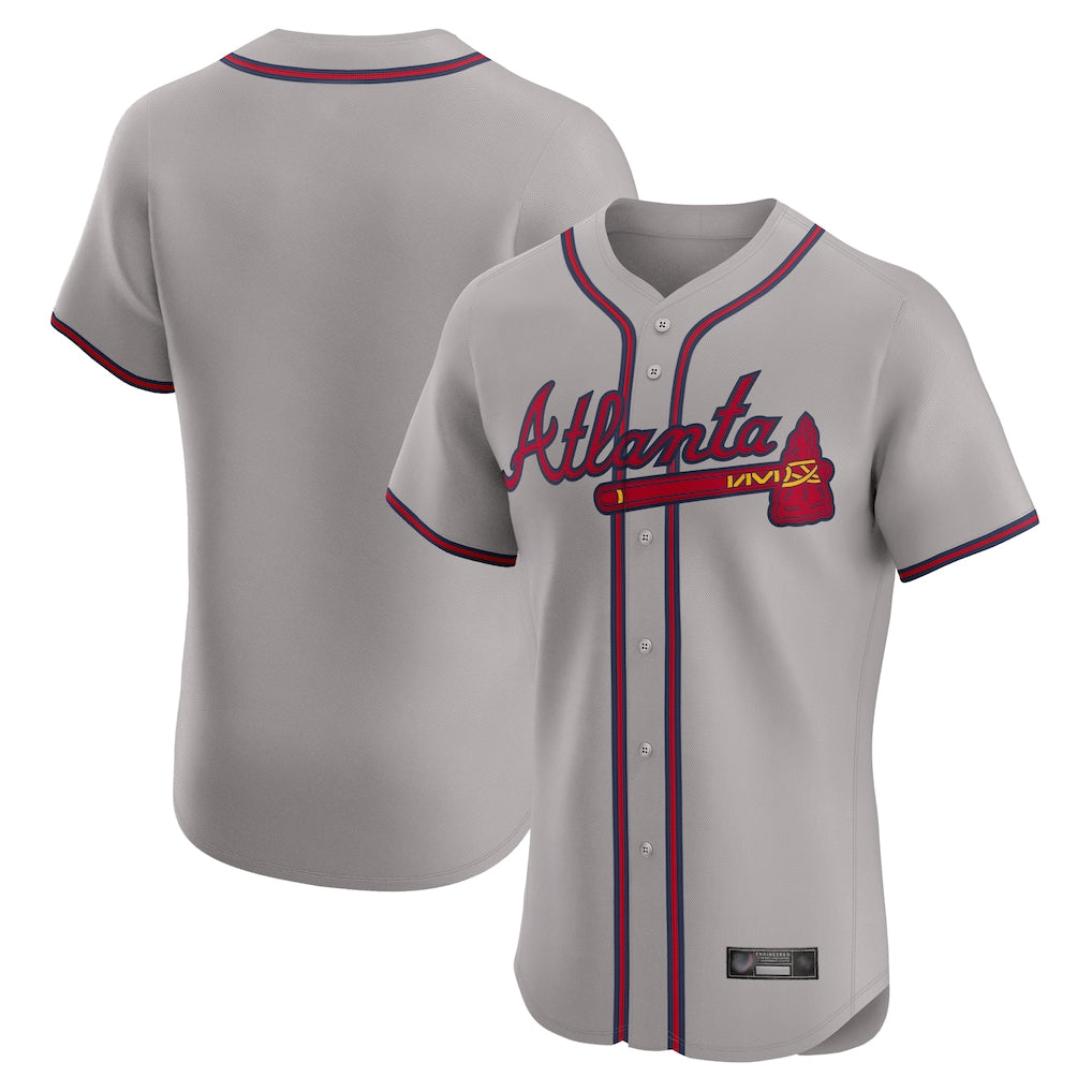 A.Braves ## Braves Blank Player Gray Limited Elite Home Game Qdoa Stitched Jerseys