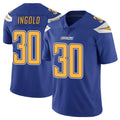 LA.Chargers #30 Alec Ingold Player Royal Limited Color Rush Vapor Untouchable Home Game Qdoa Stitched Jerseys