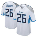 T.Titans #26 Marcus Harris Player White Home Game Qdoa Stitched Jerseys