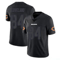 C.Bears #84 Colston Loveland Player Black Impact Limited Game Qdoa Stitched Jerseys