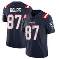 NE.Patriots #87 Romeo Doubs Player Navy Vapor Untouchable Home Game Qdoa Stitched Jerseys
