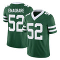 NY.Jets #52 Kingsley Enagbare Player Green Legacy Limited Vapor F.U.S.E. Home Game Qdoa Stitched Jerseys