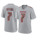 TB.Buccaneers #7 Bucky Irving Player Gray Atmosphere Fashion Home Game Qdoa Stitched Jerseys