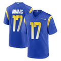 LA.Rams #17 Davante Adams Player Royal Home Game Qdoa Stitched Jerseys