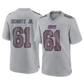 NY.Giants #61 John Michael Schmitz Jr. Player Gray Atmosphere Fashion Limited Game Qdoa Stitched Jerseys
