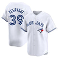 T.Blue Jays #39 Trey Yesavage Player White Home Limited Qdoa Stitched Jerseys