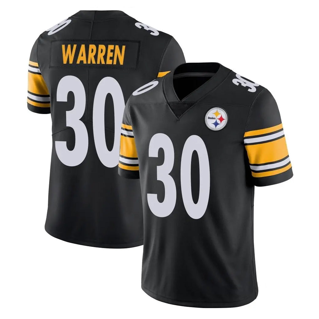 P.Steelers #30 Jaylen Warren Player Black Limited Vapor Untouchable Home Game Qdoa Stitched Jerseys