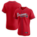 A.Braves ## Braves Blank Player Red Limited Elite Home Game Qdoa Stitched Jerseys