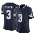 D.Cowboys #3 George Pickens Player Navy Limited Vapor F.U.S.E. Home Game Qdoa Stitched Jerseys