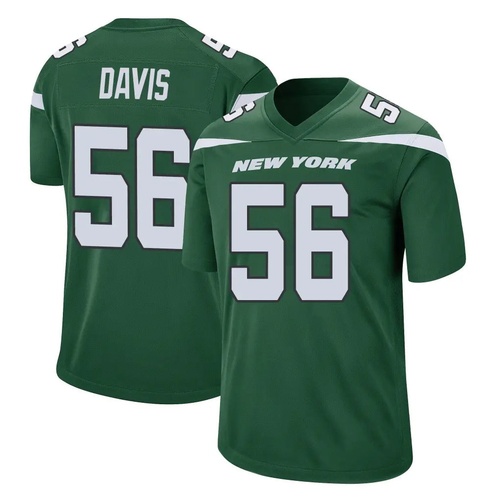 NY.Jets #56 Demario Davis Player Green Home Game Qdoa Stitched Jerseys