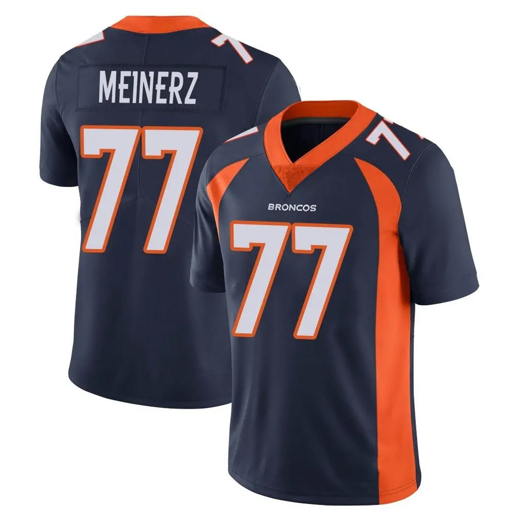D.Broncos #77 Quinn Meinerz Player Navy Vapor Untouchable Limited Game Qdoa Stitched Jerseys