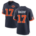 C.Bears #17 Tyson Bagent Player Navy 2026 Rivalries Collection Home Game Qdoa Stitched Jerseys